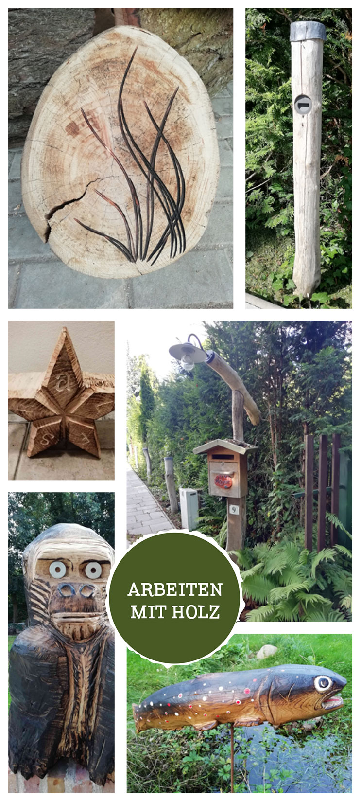 Bilder Referenzen - Arbeiten mit Holz