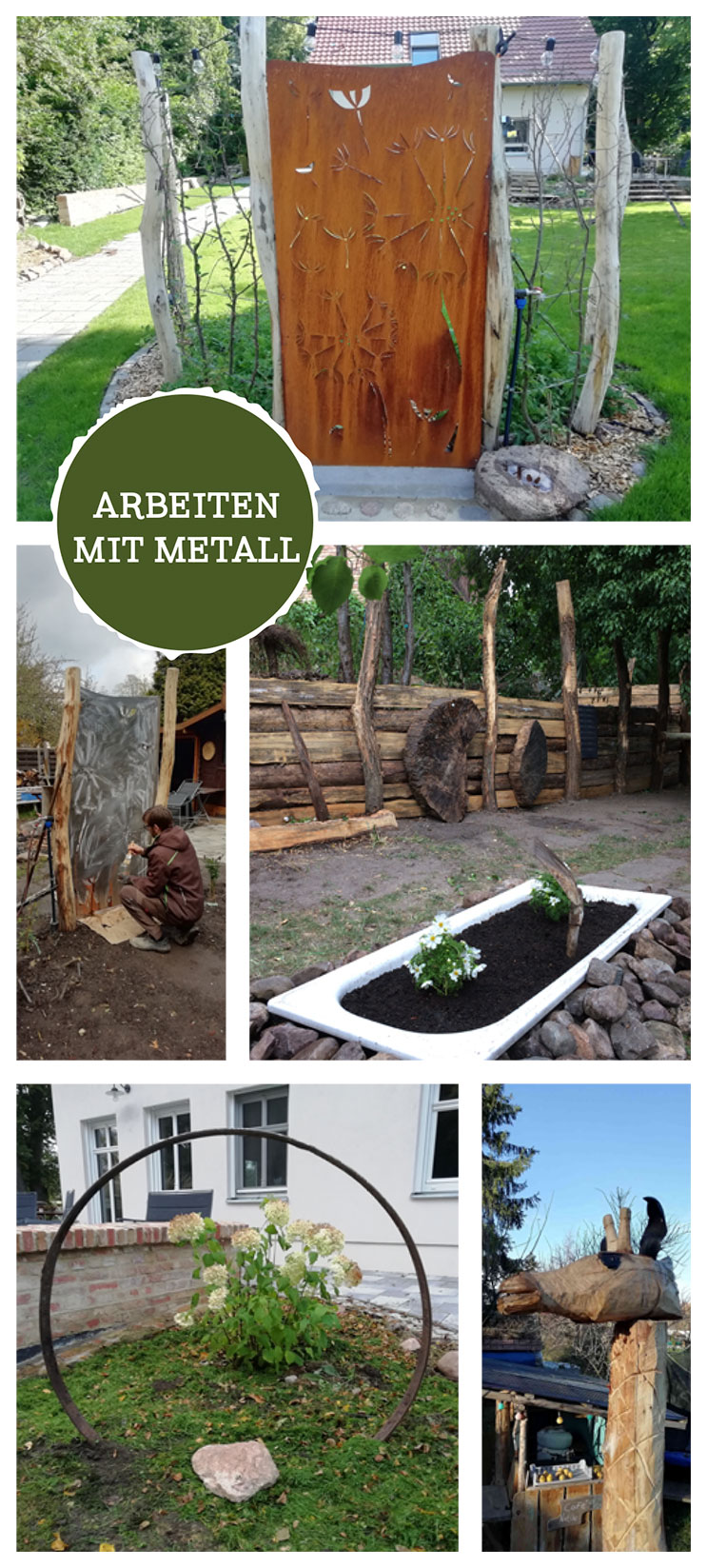 Bilder Referenzen - Arbeiten mit Metall
