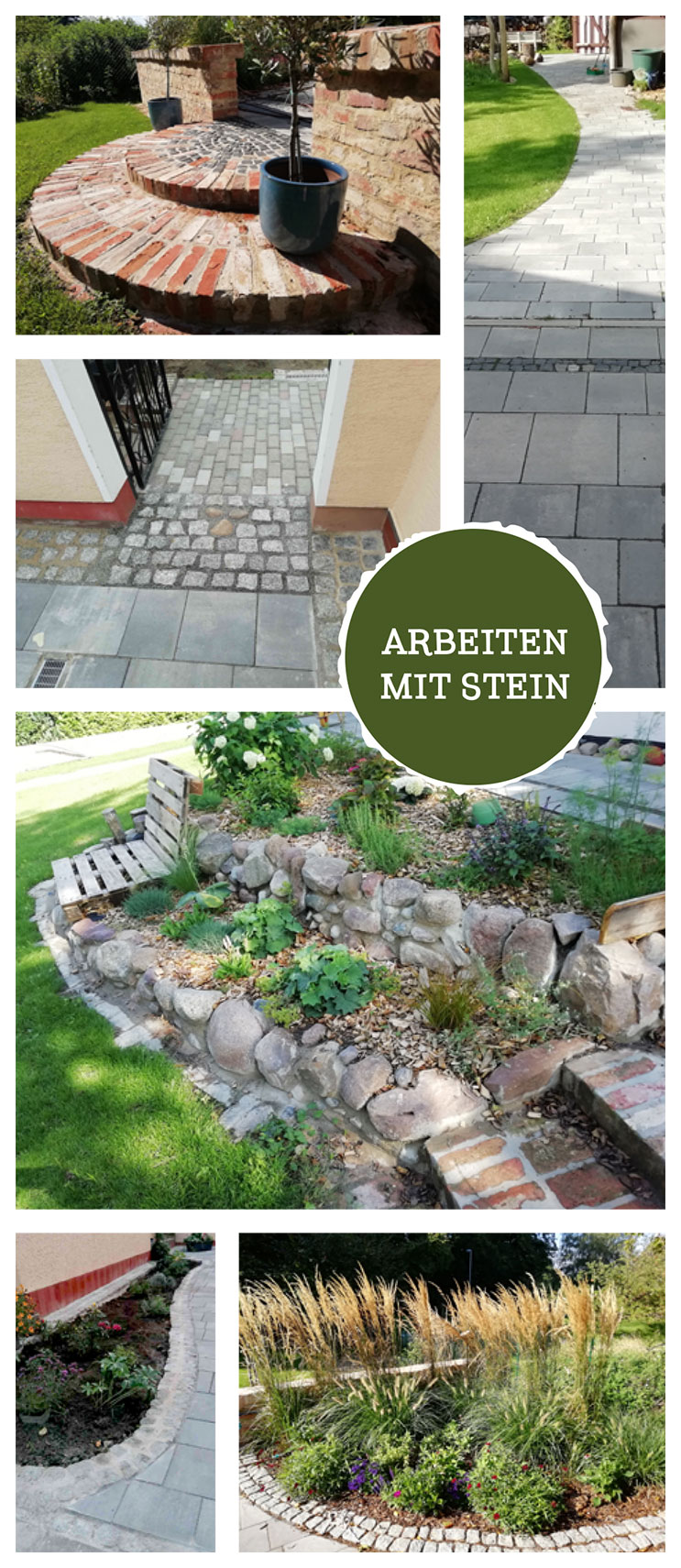 Bilder Referenzen - Arbeiten mit Stein